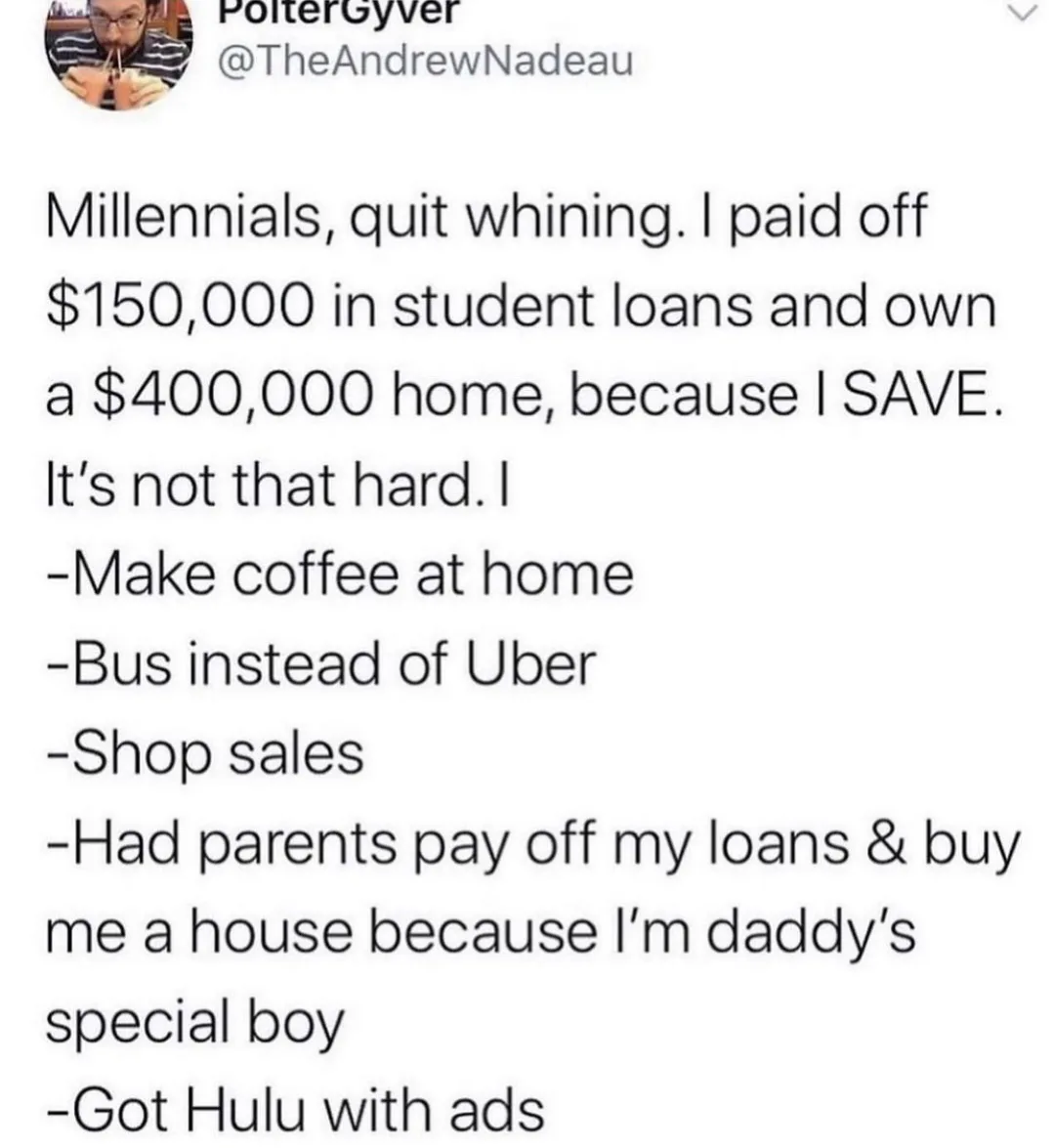 trust fund meme