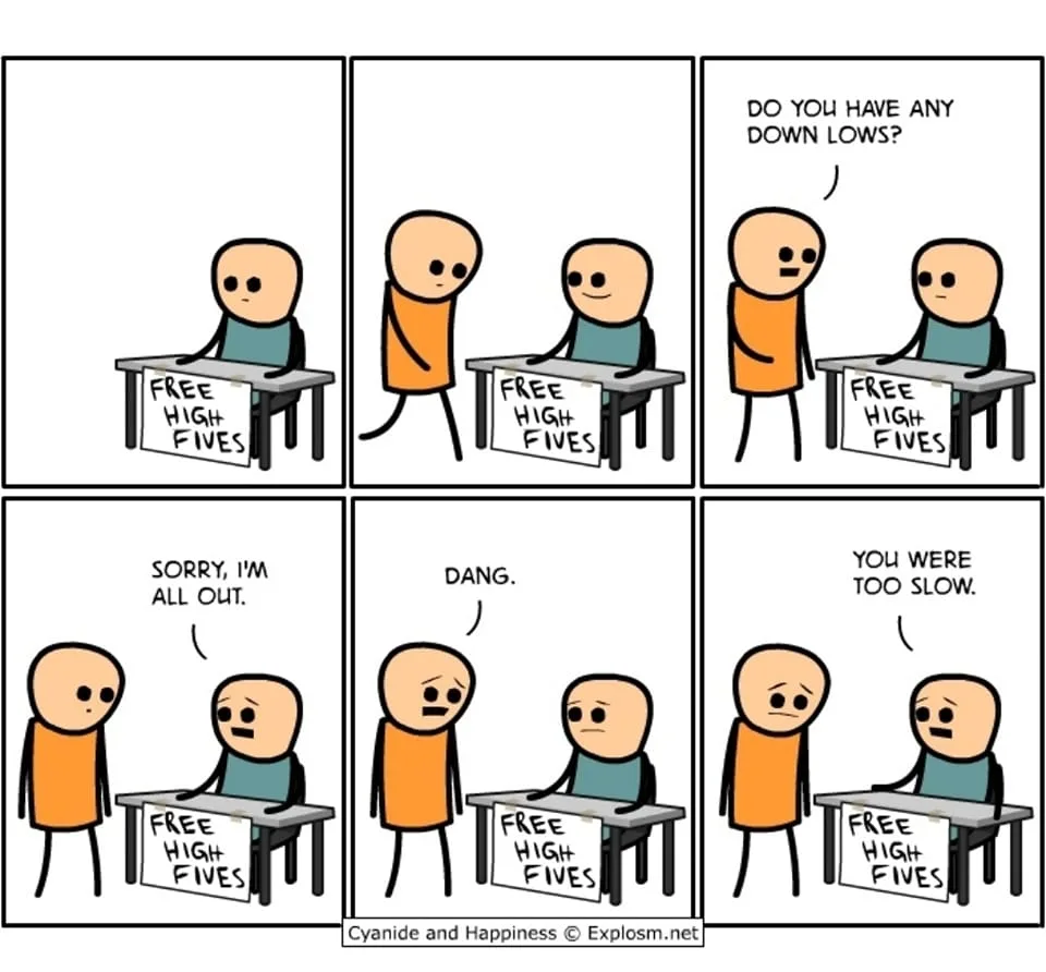high five meme