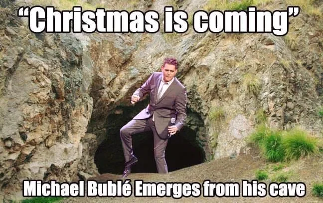 Christmas music meme