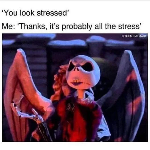 stress meme