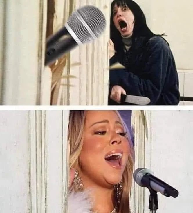 Christmas music meme
