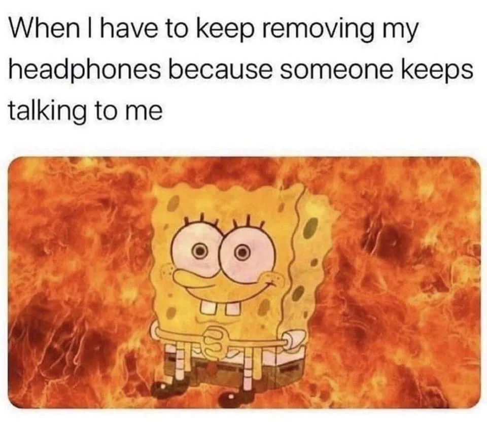 interruption meme