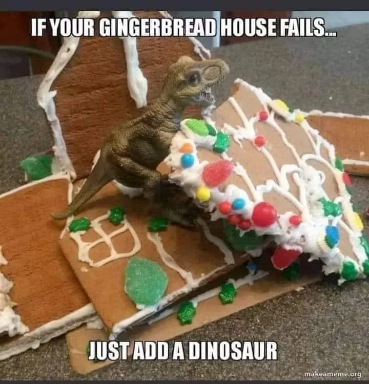 gingerbread house meme