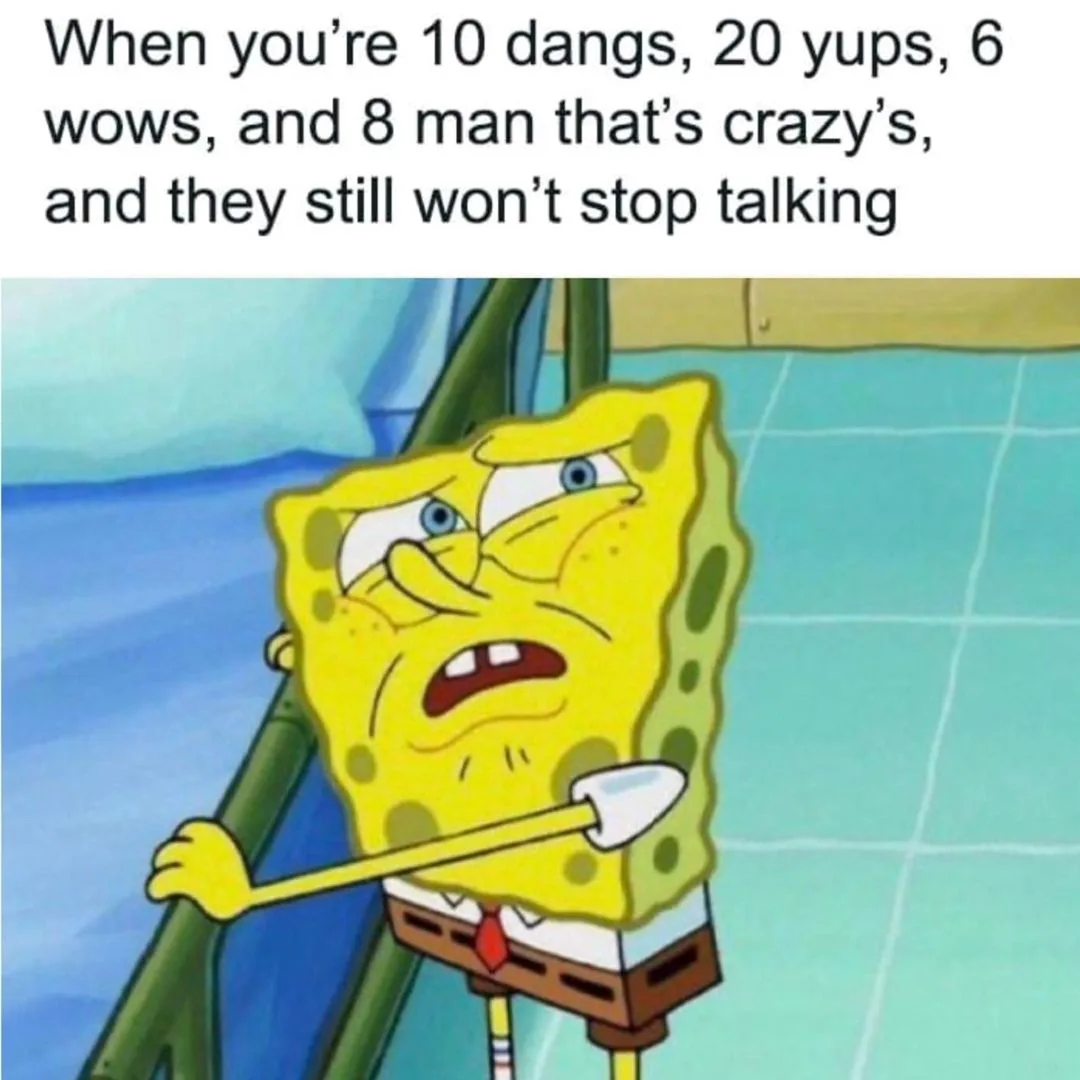 talkativeness meme