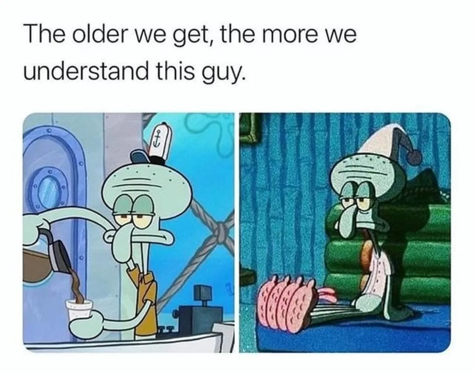 Squidward (Spongebob) meme