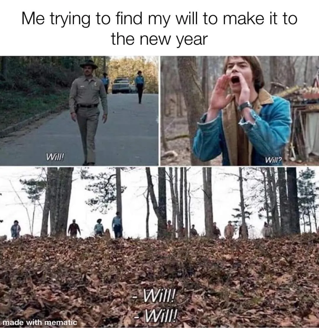 New Year's resolution meme