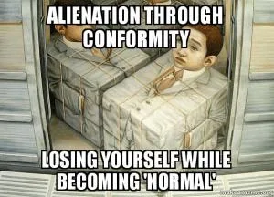 alienation meme