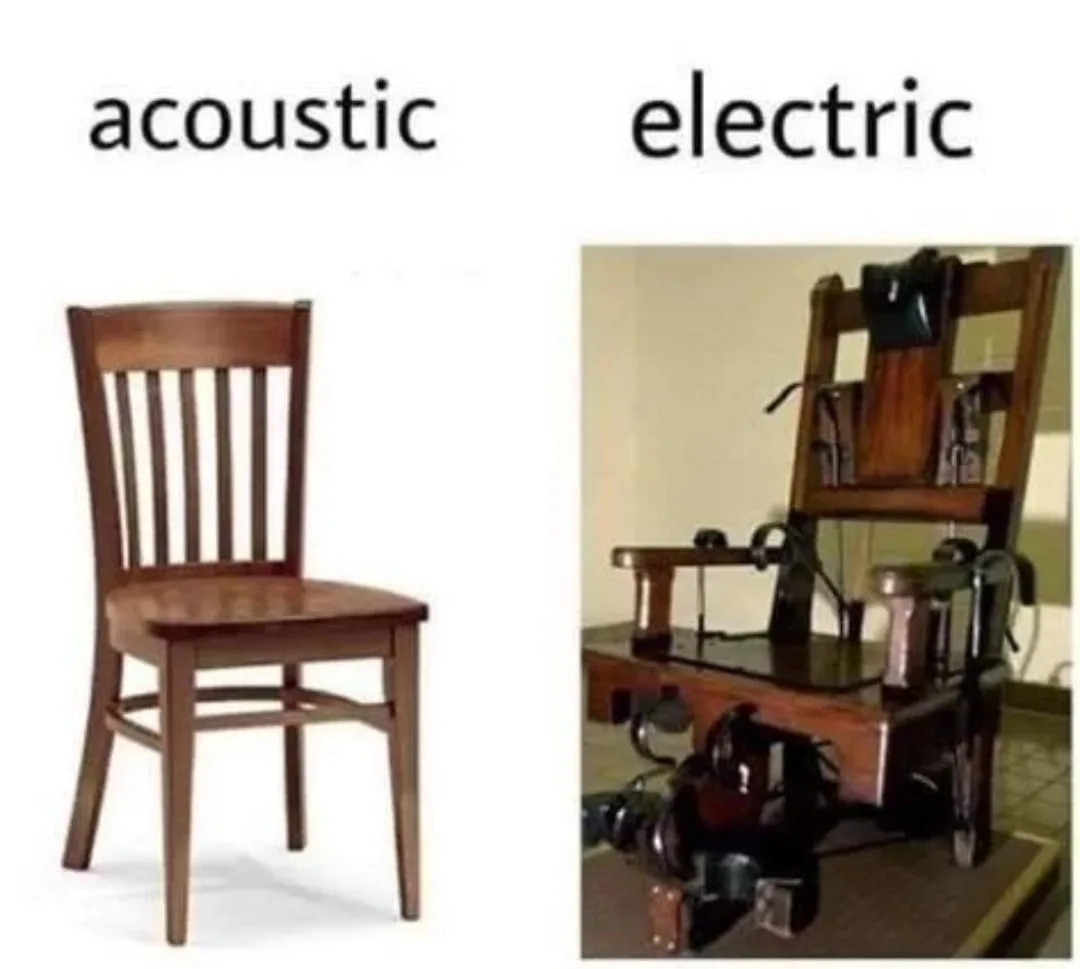 electric chair meme