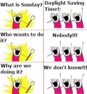 daylight saving time meme