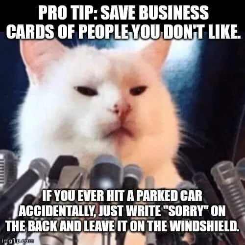 parking meme