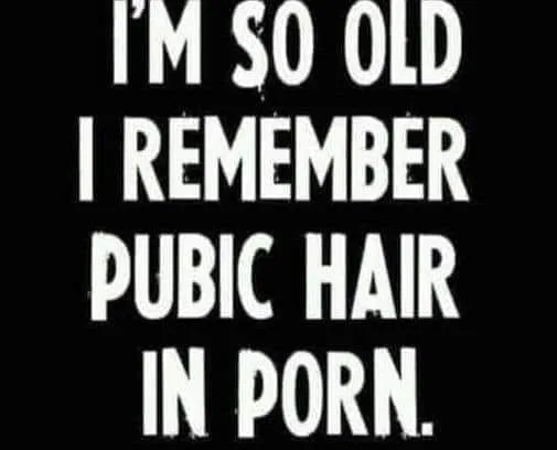 pubic hair meme
