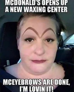 eyebrow meme