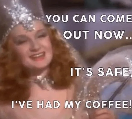 waking up meme
