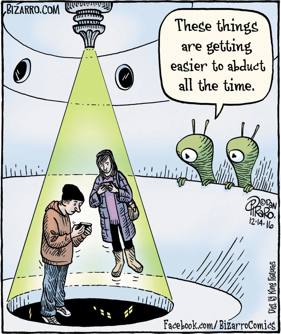 alien abduction meme