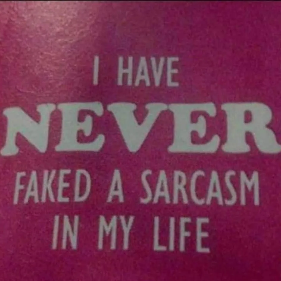 sarcasm meme