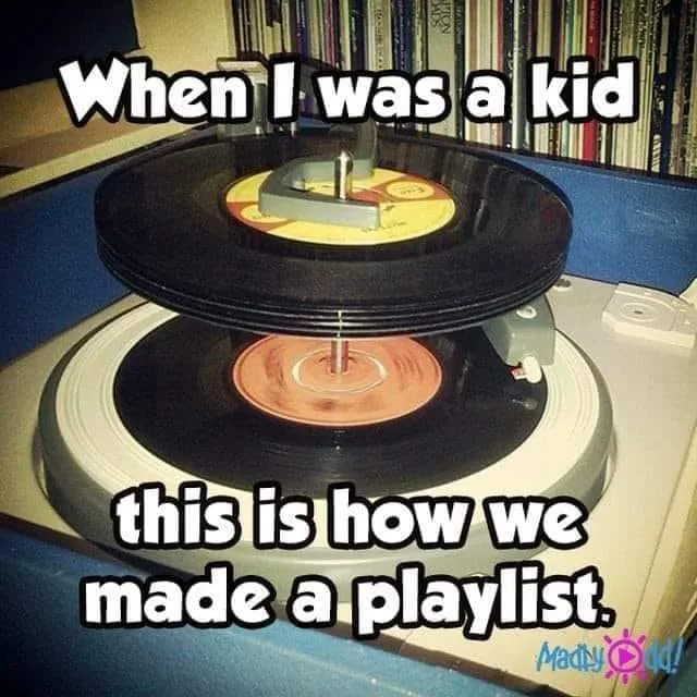 record player meme