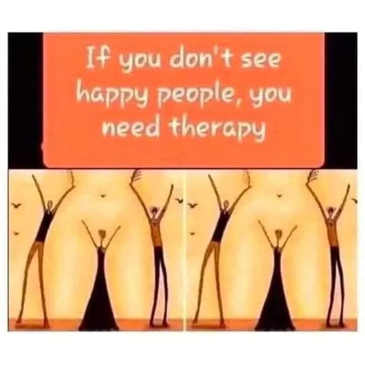 optical illusion meme