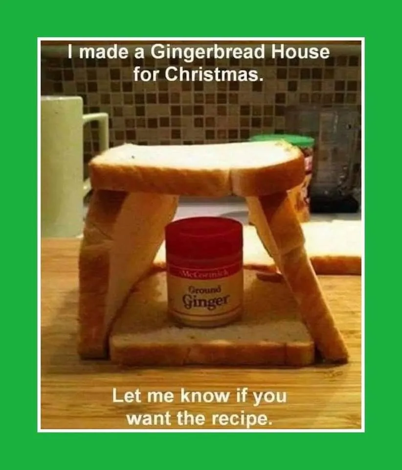 gingerbread house meme