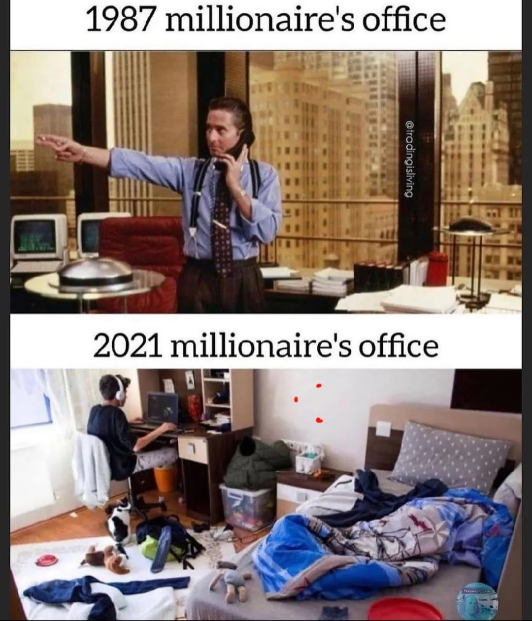 getting rich meme
