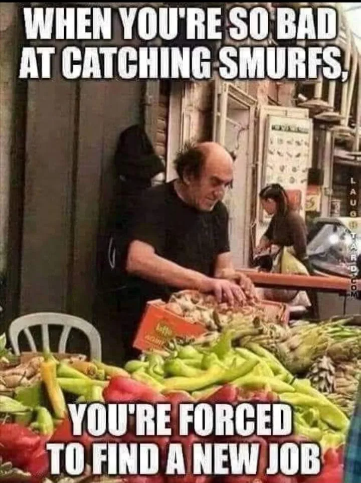 Smurf meme