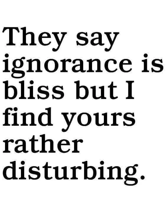ignorance meme