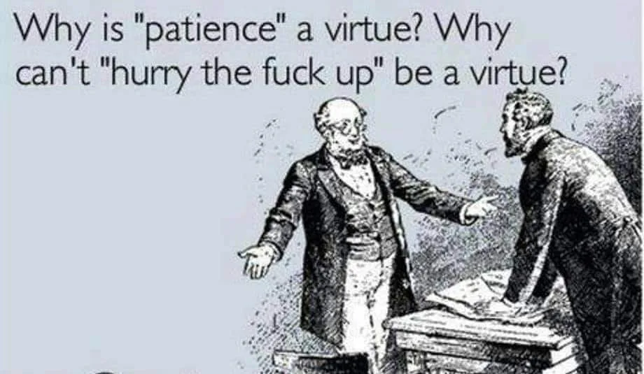 patience meme