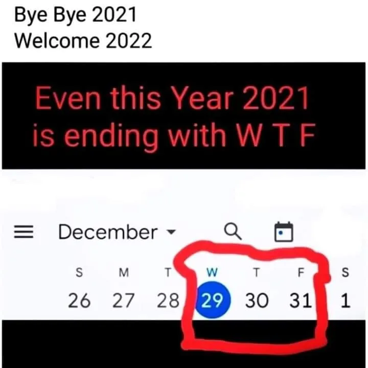 New Year's meme