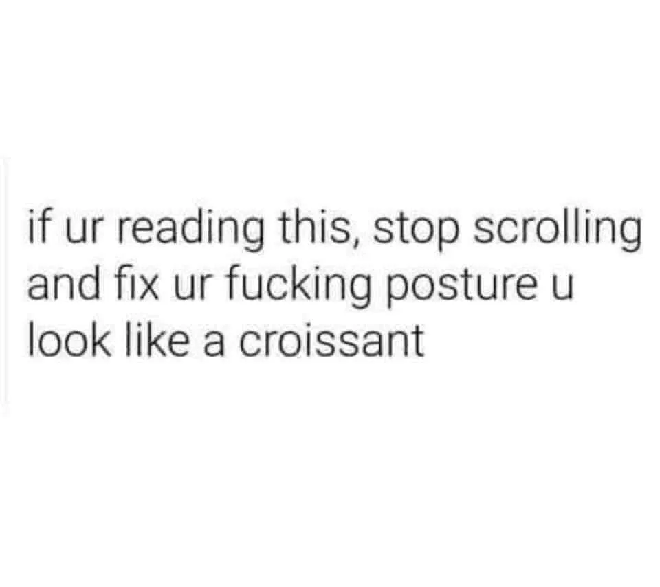 posture meme