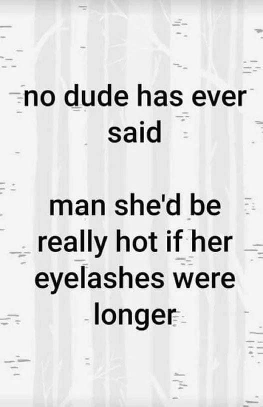 eyelash meme