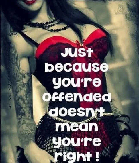 taking offense meme