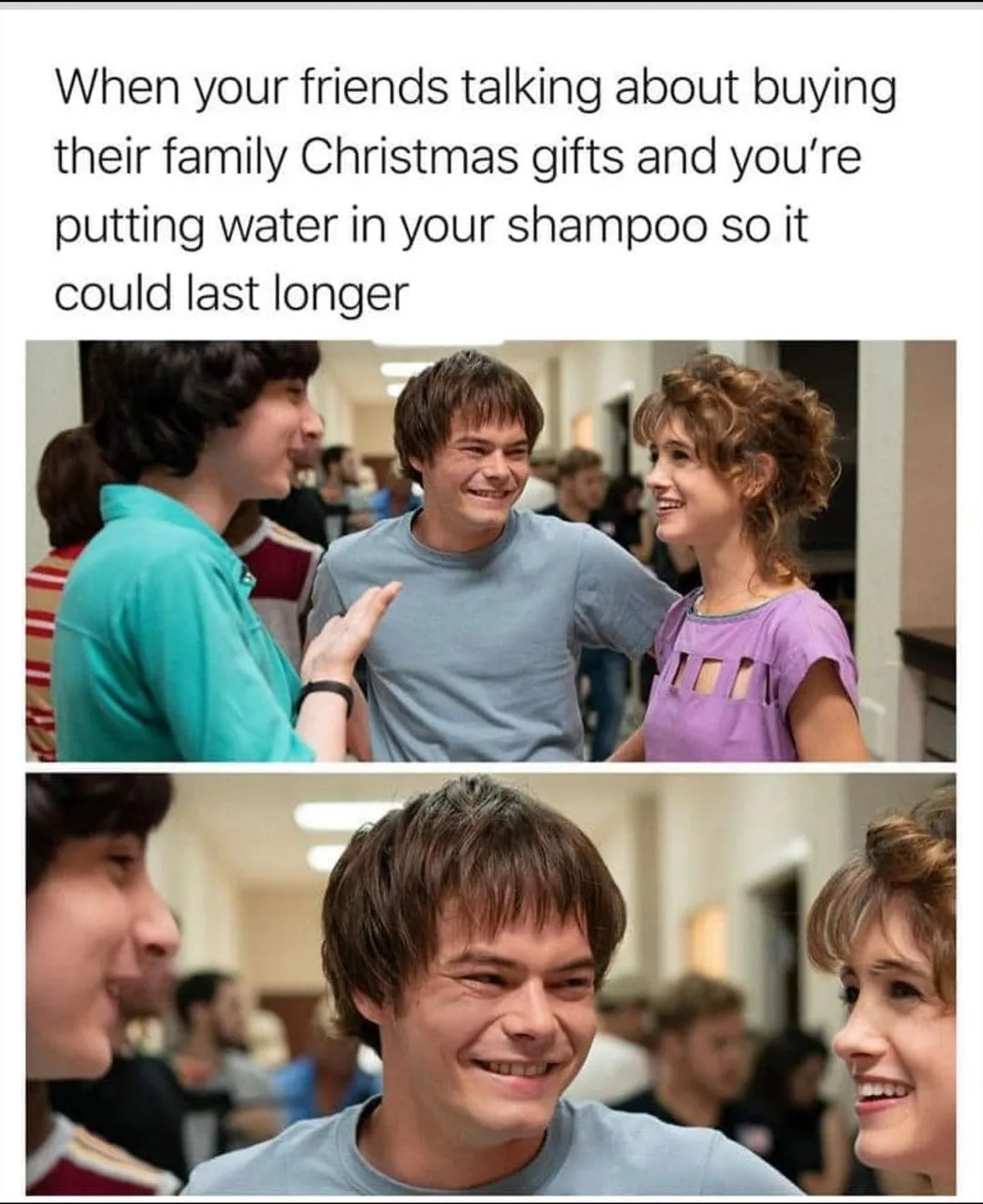 being broke meme