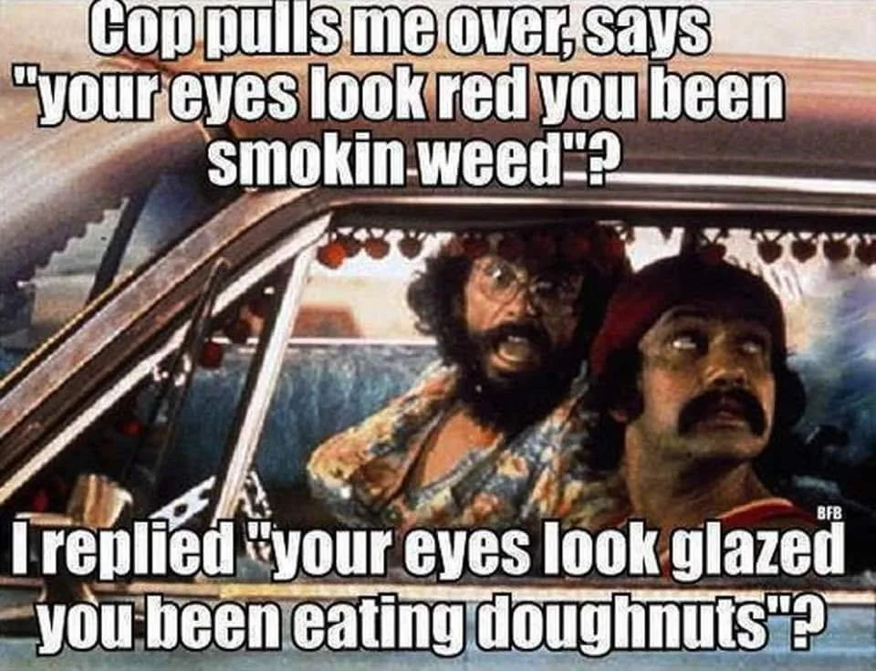 getting pulled over meme
