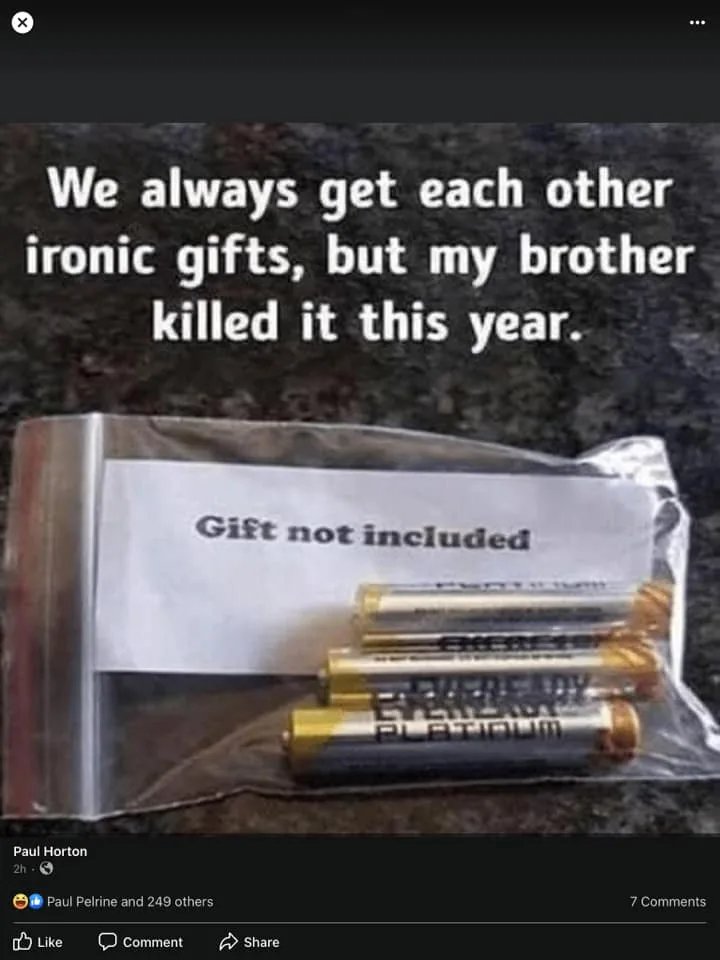 christmas present meme