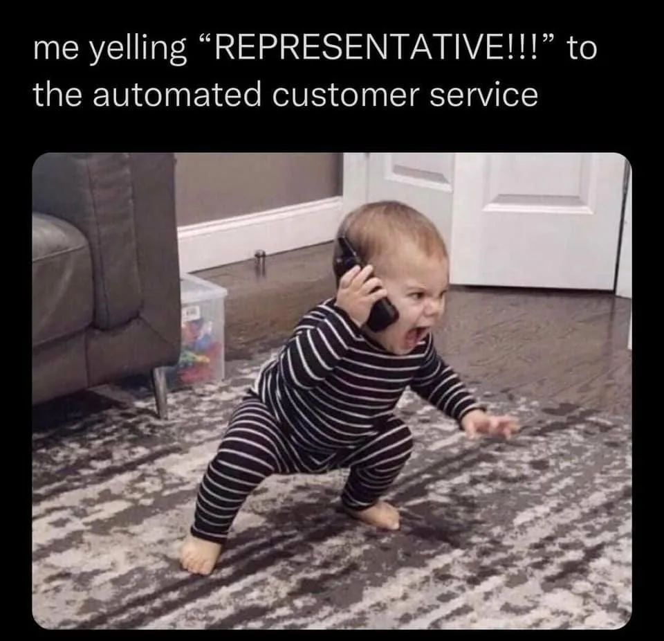 customer service meme