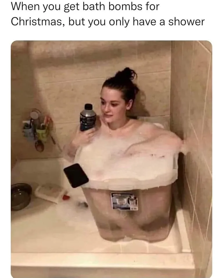 bathing meme