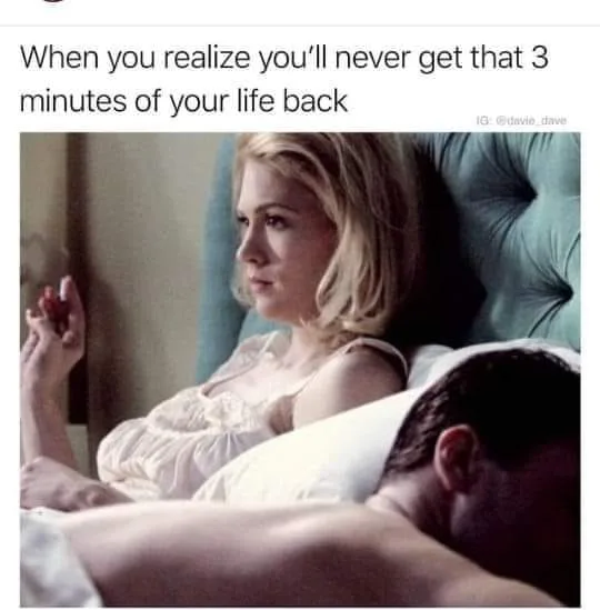 premature ejaculation meme