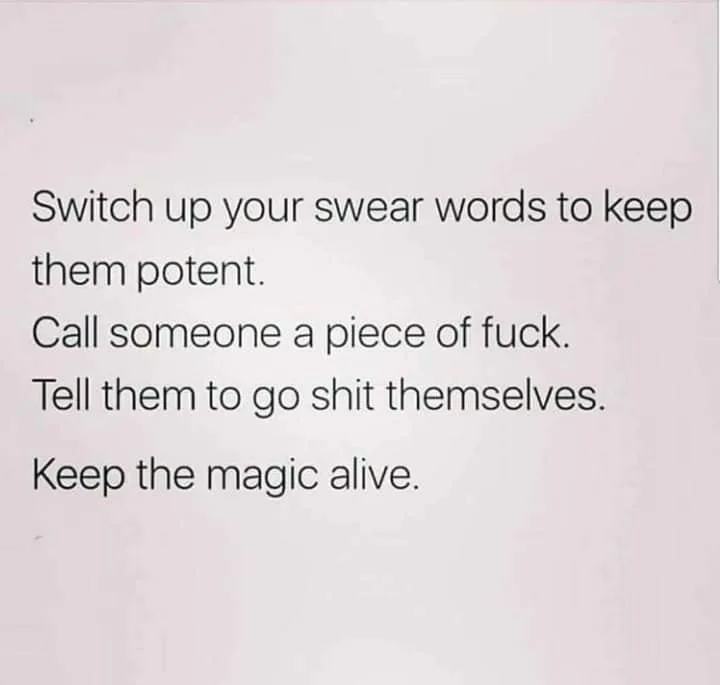 swearing meme