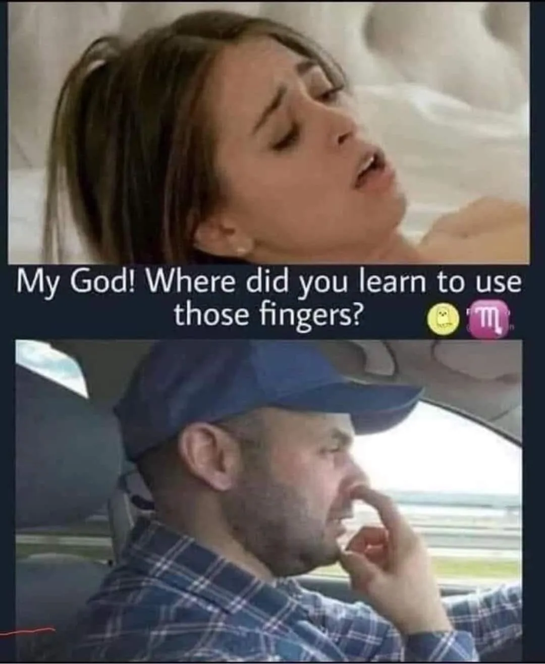 picking your nose meme