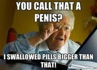 penis size meme