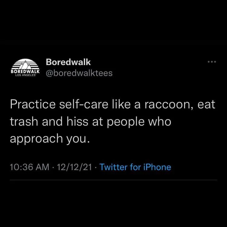 self-care meme