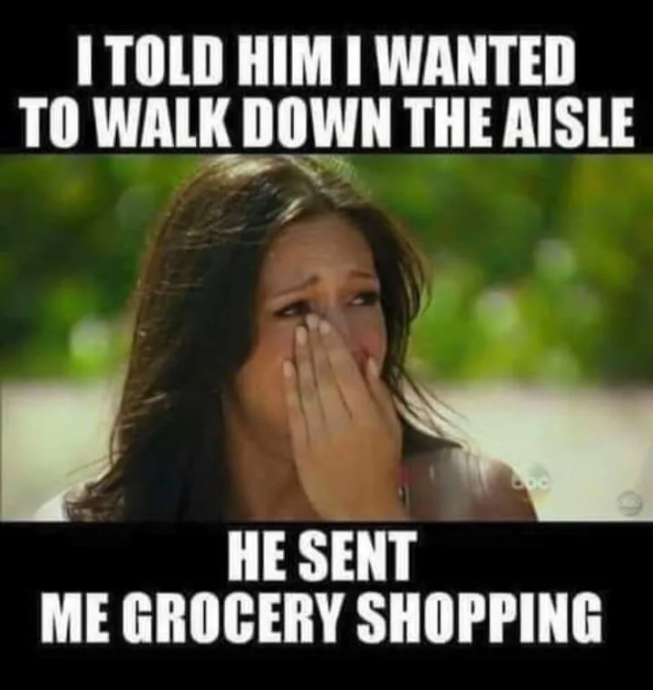 grocery store meme