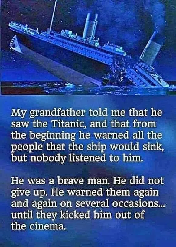 Titanic meme
