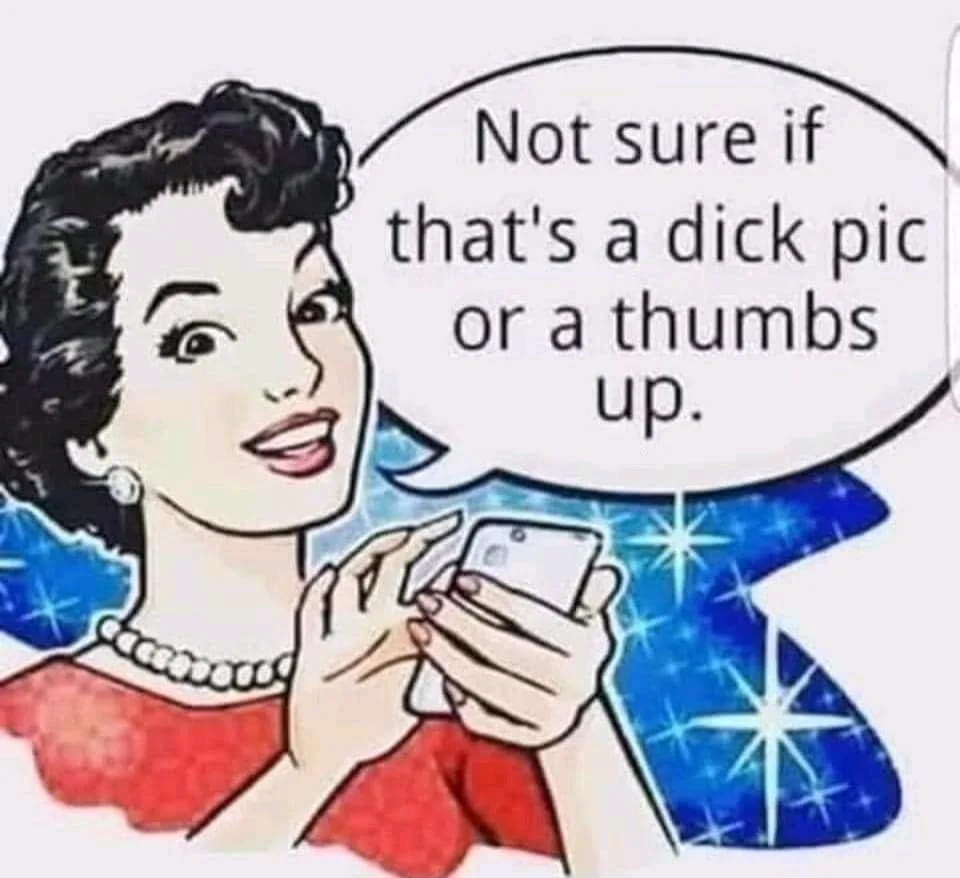 dick pic meme