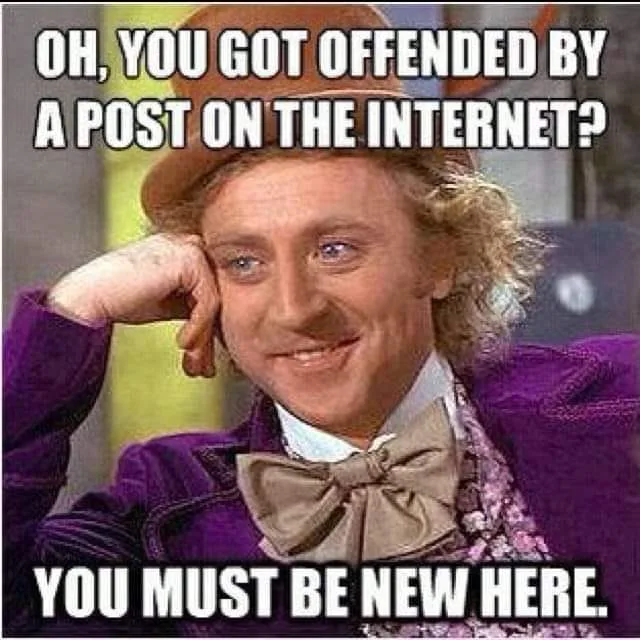 taking offense meme