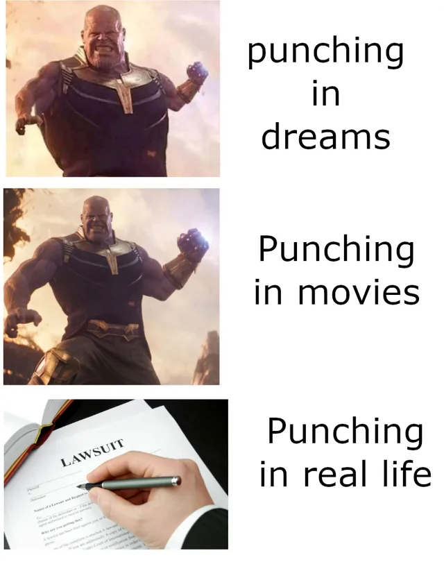 punching meme
