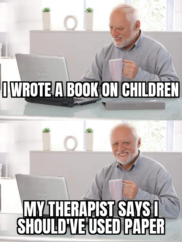 writing a book meme