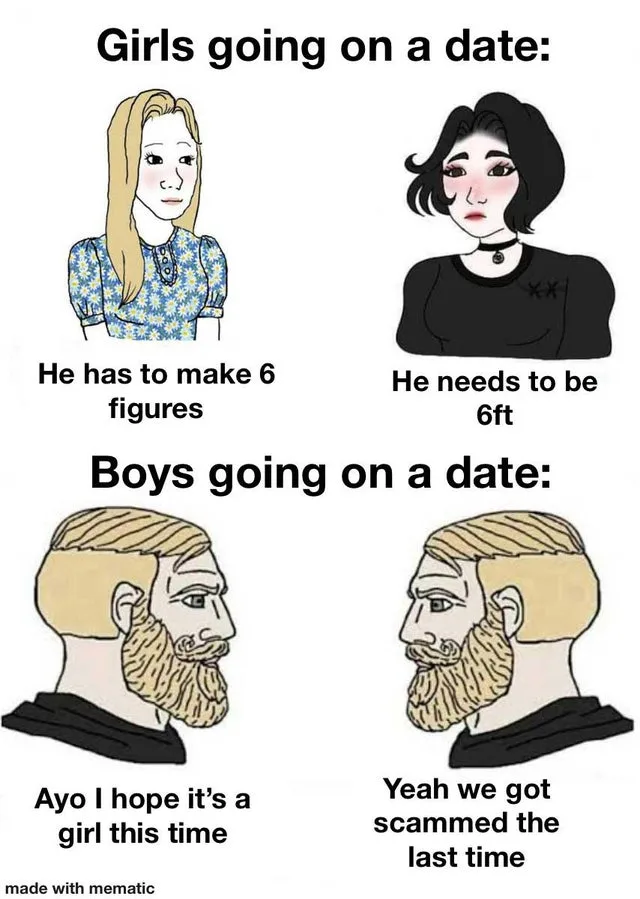 online dating meme