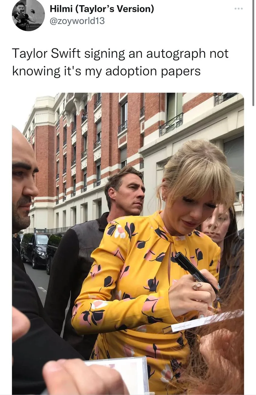autograph meme