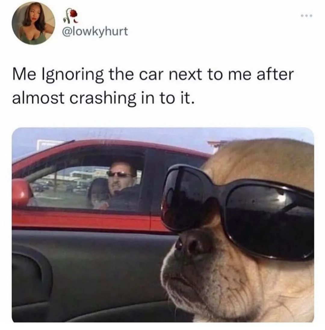 reckless driving meme