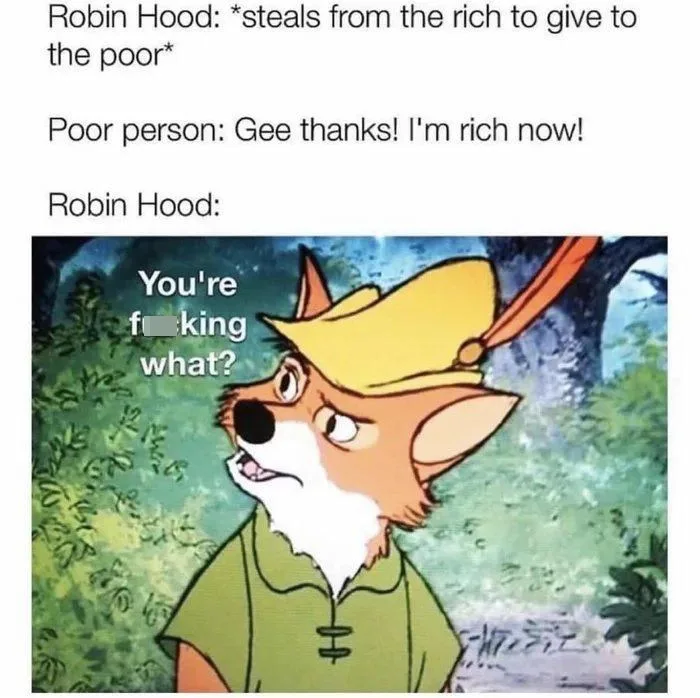 Robin Hood meme